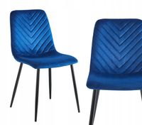 krzesło k5-fx velvet niebieskie