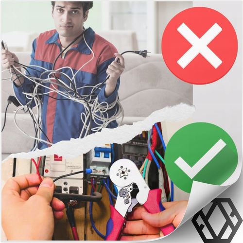 ZACISKARKA PRASKA DO KONEKTORÓW KOŃCÓWEK KABLI TULEJEK 0.25-10mm² na Arena.pl