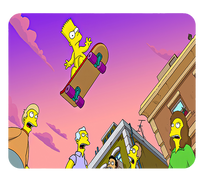 Podkładka pod myszkę Simpsonowie