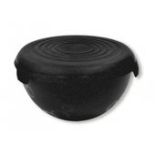 MISKA PLASTIKOWA + POKRYWKA PRACTIC 28 CM 6 L CZARNY