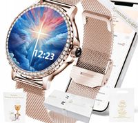 2 x ZEGAREK KOMUNIA DLA DZIEWCZYNKI SMARTWATCH PL EKG PULS SMS SMART WATCH