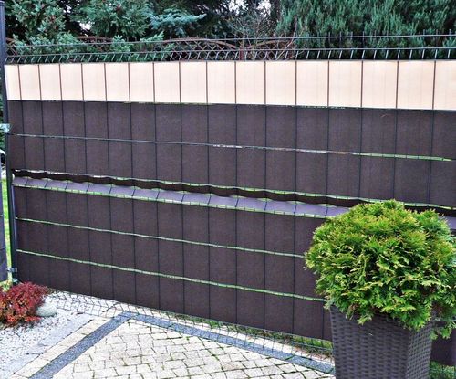 Taśma ogrodzeniowa 19,3cm x 48m brązowa na Arena.pl