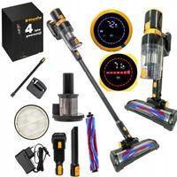 ODKURZACZ PIONOWY BEZPRZEWODOWY 2W1 MD CYKLONOWY 25,9V 45 KPA AKUMULATOROWY