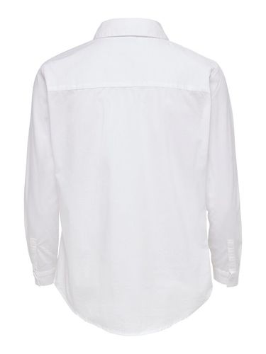 Jacqueline de Yong koszula damska długi rękaw bez wzoru biały rozmiar 38 na Arena.pl