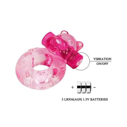 Baile- Masturbator With Vibrating Ring, Flesh-Coloured na Arena.pl