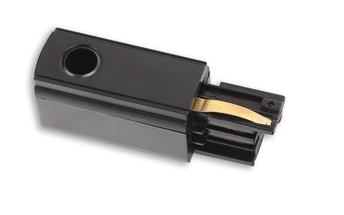 Zasilanie szynoprzewodu uziemienie prawe 4 wires Track Power Adaptor MHT1-C/R-BK Maxlight do systemu 3-fazowego 230V czarne na Arena.pl