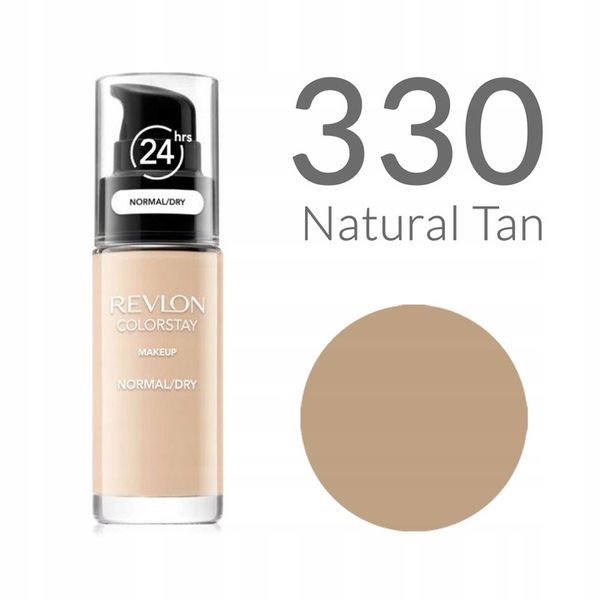 REVLON FLUID COLORSTAY CERA NORMALNA I SUCHA 330 NATURAL TAN 30ML zdjęcie 2