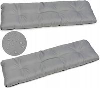 2x Poduszka na huśtawkę ławkę ogrodową 120x38 stal