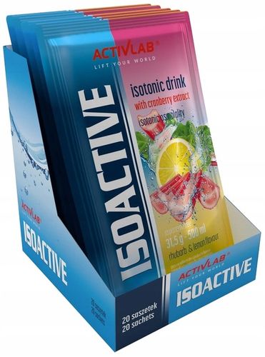 Activlab Isoactive napój izotoniczny 31,5gx20 Cytr na Arena.pl