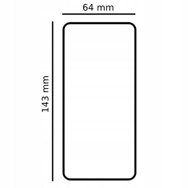 Spacecase Glass 5D Asus Zenfone 8 zdjęcie 5