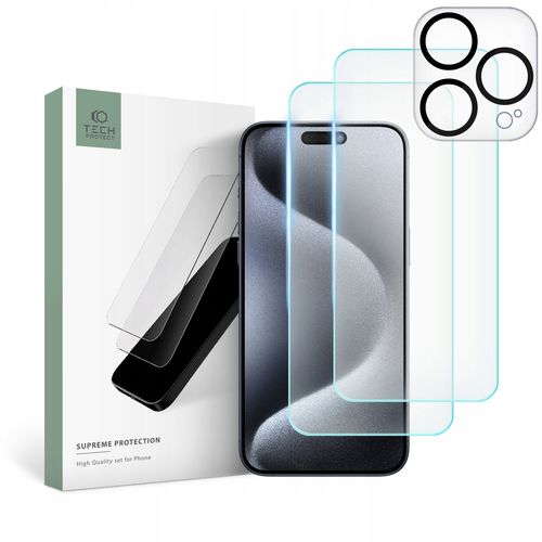 Szkło hartowane do Apple iPhone 16 Pro 3 szt. na Arena.pl