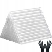 KLEJ NA GORĄCO WKŁADY DO PISTOLETU 1 KG 150 szt. 7mm x 170mm BEZBARWNY