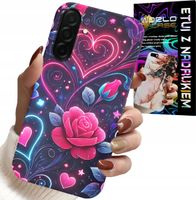 ETUI DO SAMSUNG GALAXY A26 5G - SERCE, RÓŻA, NASTOLETNIE CASE + SZKŁO