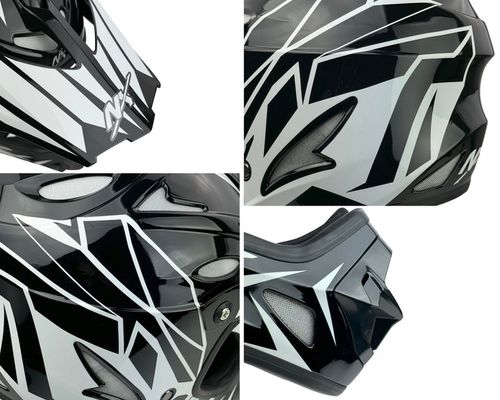 ZESTAW NX KASK + GOGLE DOWNHILL NX EXTREME r.XS |KASK ROWEROWY |900g LEKKI na Arena.pl