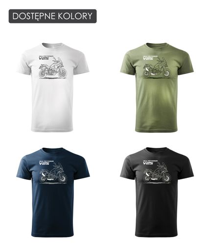 Koszulka na motor motocyklowa Ducati Multistrada V2S męska khaki REGULAR XXL na Arena.pl