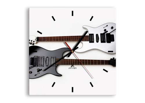 Zegar Ścienny - Gitara Muzyka  - 30X30 Cm - C3Ac30X30-0369 na Arena.pl