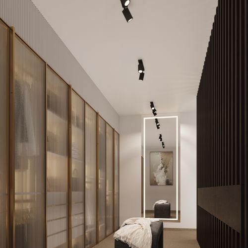 Plafon KARBON 3P czarny na Arena.pl