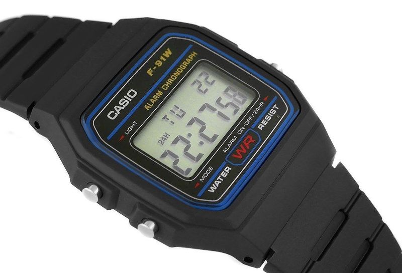 Zegarek Męski CASIO F-91W-1DG zdjęcie 3