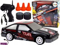 AUTO SPORTOWE WYŚCIGOWE ZDALNIE STEROWANE RC PILOT DRIFT WYMIENNE KOŁA