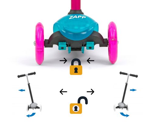 Milly Mally Scooter Zapp Mint na Arena.pl