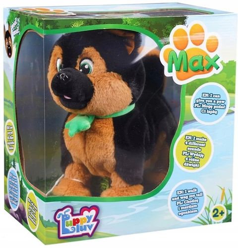 Luppy Luv owczarek niemiecki interaktywny piesek MAX chodzi szczeka na Arena.pl