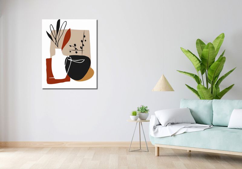 Obraz 70x90cm Naturalne Przemyślenie zdjęcie 2