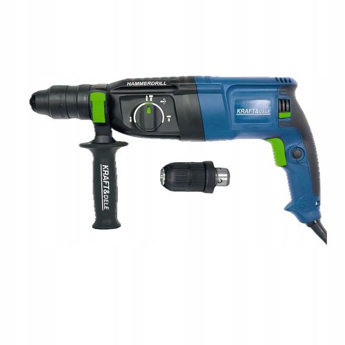 Młotowiertarka 2650 W 230 V 1300 RPM 5500 BPM SDS + Wymienne Futerko na Arena.pl