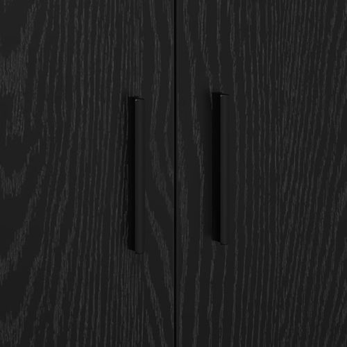 Czarny cabinet do przechowywania  103x41x40 cm z drewna inżynieryjnego na Arena.pl