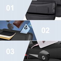 ORGANIZER DO SZCZELIN W FOTELIKU ORGANIZER BOCZNY NA FOTEL SAMOCHODOWY