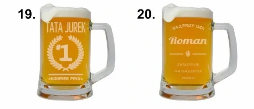 KUFEL DO PIWA PREZENT DLA TATY NA DZIEŃ OJCA Z GRAWEREM zdjęcie 3