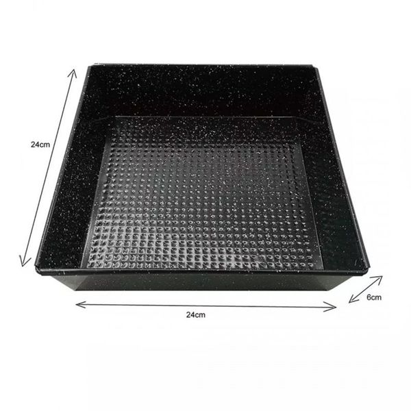 BLACHA FORMA DO CIASTA 24x24 cm KINGHOFF KH-1774 zdjęcie 4