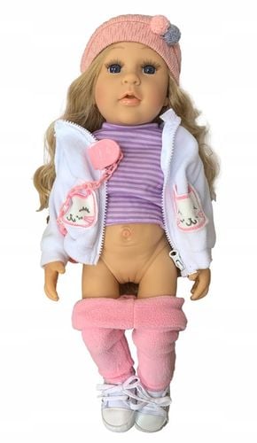 DUŻA LALKA JAK ŻYWA mówi i śpiewa INTERAKTYWNA ANATOMICZNA+GRATIS na Arena.pl