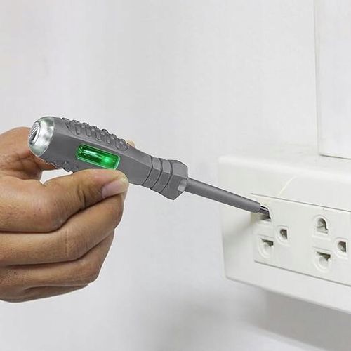 ŚRUBOKRĘT PROBÓWKA PRÓBNI NEONÓWKA TESTER PRĄDU NAPIĘCIA 12-240V diody na Arena.pl