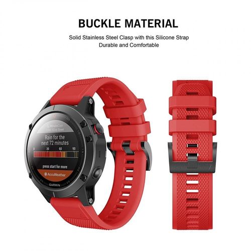 TECH-PROTECT SMOOTH GARMIN FENIX 5/6/6 PRO RED na Arena.pl