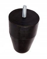 Odbój gumowy mały 1 śruba HL resor przyczepa 6 ton