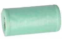 ORGANZA GŁADKA OBSZYWANA 12CM 9,1M WSTĄŻKA