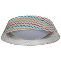 Lampa sufitowa RIVER 14-62963 dziecięca LED 16W 6500K abażurowa multikolor