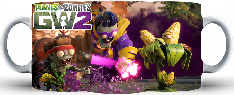 Kubek ceramiczny Plants vs Zombie zdjęcie 2