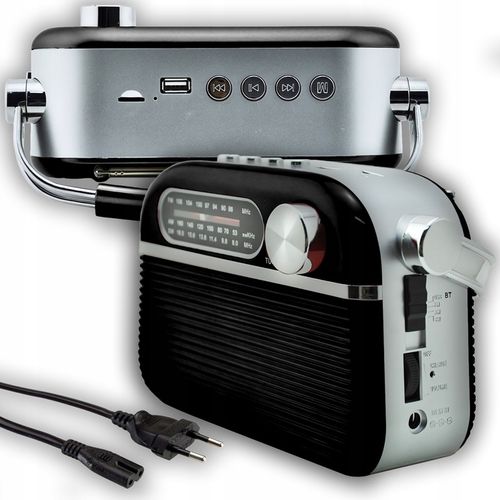 RADIO KUCHENNE RETRO PRZENOŚNE SIECIOWE NA BATERIE STROJENIE FM AM na Arena.pl