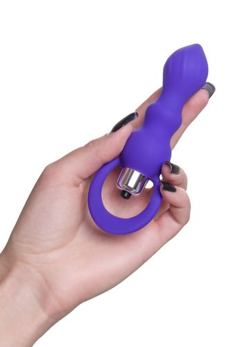 todo by toyfa anal plug curvy, silicone, purple, 14 cm, o 3.2 cm na Arena.pl