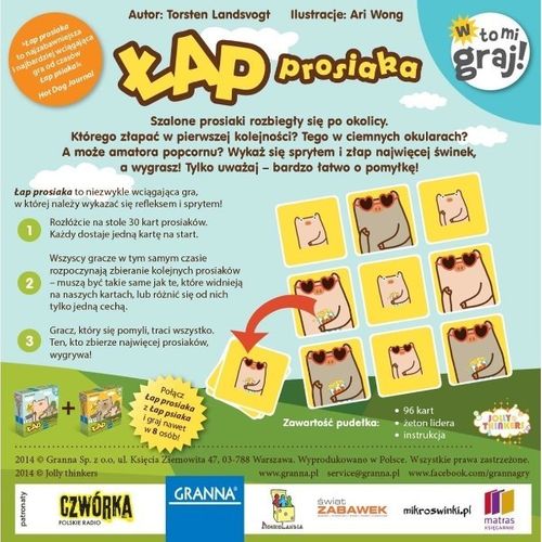 Granna Gra Łap prosiaka na Arena.pl