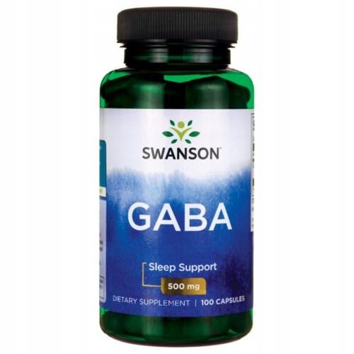 SWANSON GABA 500mg 100 kaps na Arena.pl