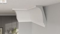Listwa przysufitowa DLP50 9,5cm x 5cm gzyms sztukateria XPS faseta DECOREM