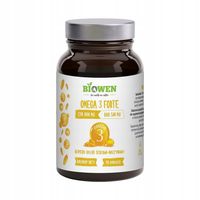 Biowen FISH OMEGA-3 FORTE EPA 1000mg DHA 500mg 90 kaps Wsparcie MÓZGU SERCA