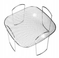 WKŁAD RUSZT PIĘTRO DO AIR FRYERA FRYTKOWNICY BEZTŁUSZCZOWEJ grill 21cm