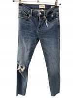 Jeansy FRAME Le Skinny de Jeanne Crop R25