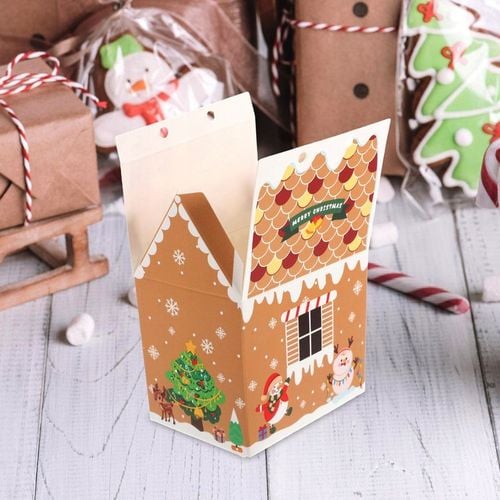 PUDEŁKA CIASTECZKO CZEKOLADA DOMEK Z PIERNIKA PREZENT MĘŻCZYZNA PAKOWANIE na Arena.pl