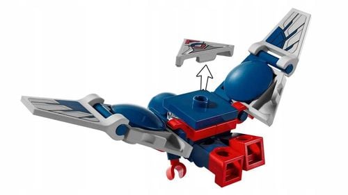 76292 - lego super heroes - kapitan ameryka kontra czerwony hulk — bitwa na Arena.pl