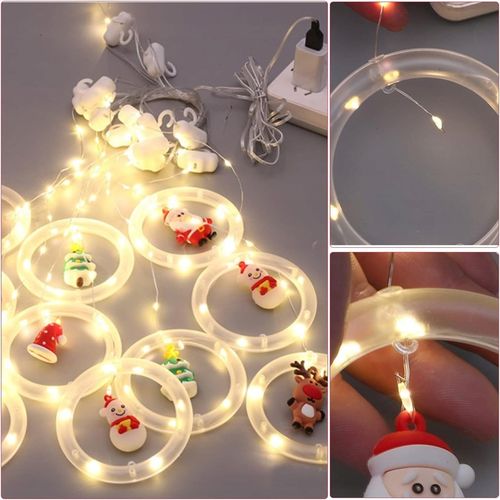 Światło Okien Świąteczne Pętle Świąteczne Oświetlenie Drzewa Świątecznego na Arena.pl