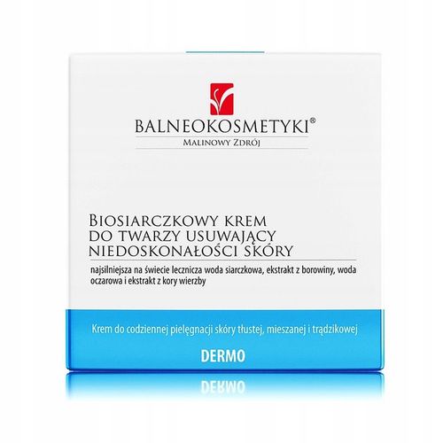 Krem przeciw niedoskonałościom do twarzy Balneokosmetyki dzień i noc 50 ml na Arena.pl